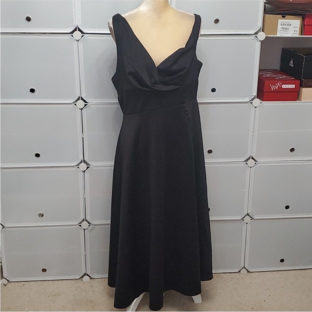 ASOS Elegant Black Backless Dress